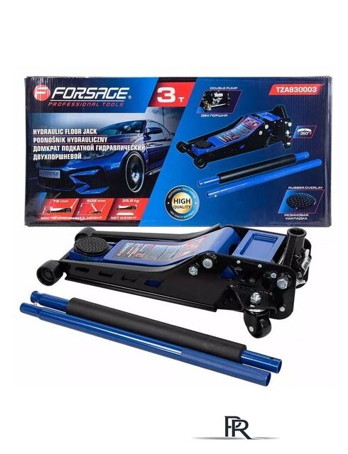Подкатной домкрат FORSAGE F-TZA830003(59207) - Изображение №2 — Интернет-магазин ПроЗаказ