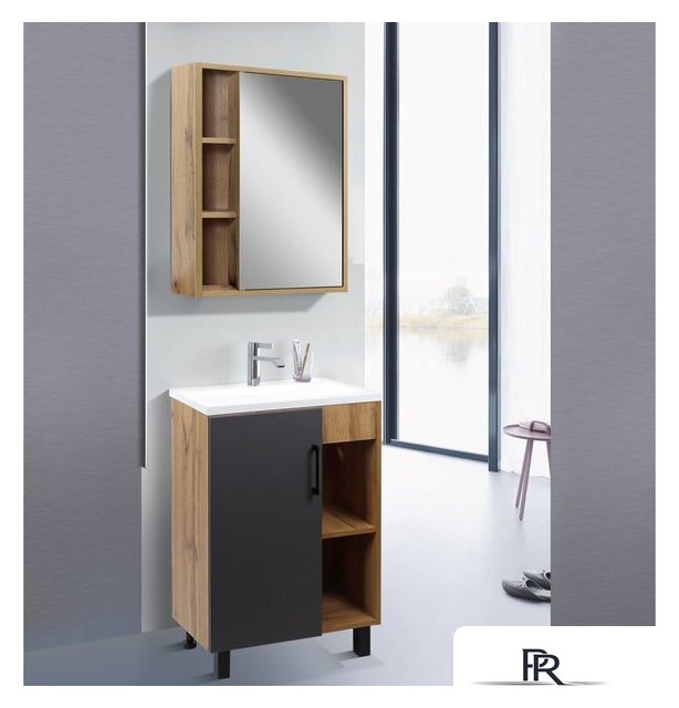  Doratiz Шкаф с зеркалом Doratiz Лофт 60 2712.114 (ватан) - Изображение №8 — Интернет-магазин ПроЗаказ