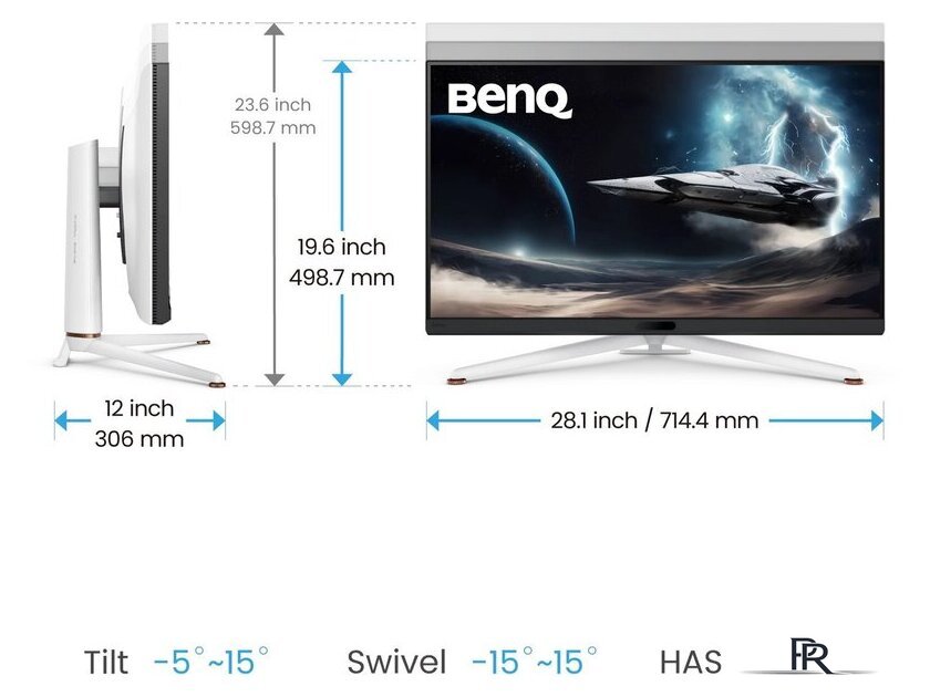 Игровой монитор BenQ Mobiuz EX321UX - Изображение №10 — Интернет-магазин ПроЗаказ