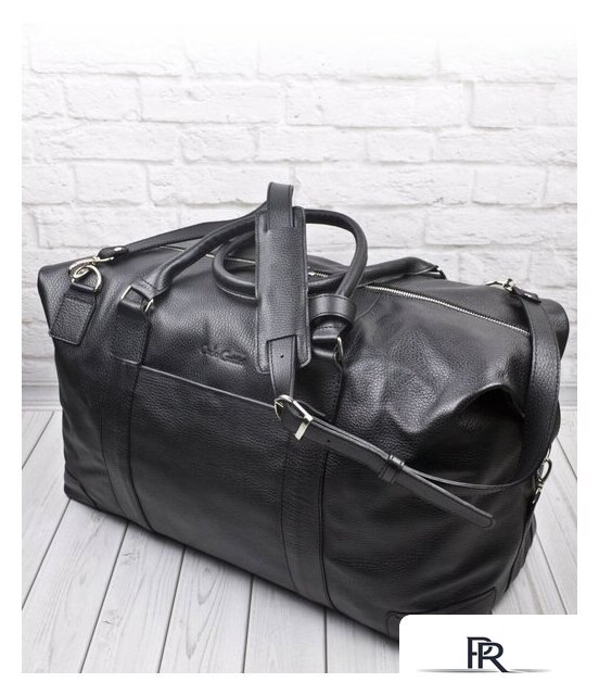 Дорожная сумка Carlo Gattini Fidenza Premium 4036-51 (антрацитовый) - Изображение №6 — Интернет-магазин ПроЗаказ