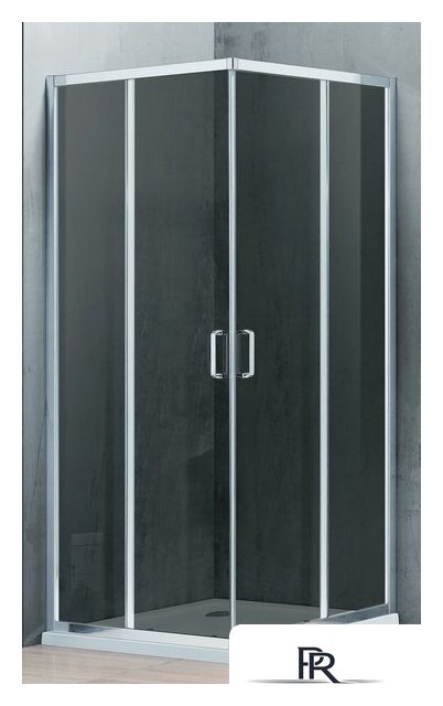 Душевой уголок Adema Glass Vierkant 80 (тонированное стекло) - Изображение №2 — Интернет-магазин ПроЗаказ