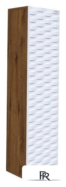  Grossman Шкаф-пенал Альба 30 303009 (веллингтон/белый) - Изображение №1 — Интернет-магазин ПроЗаказ