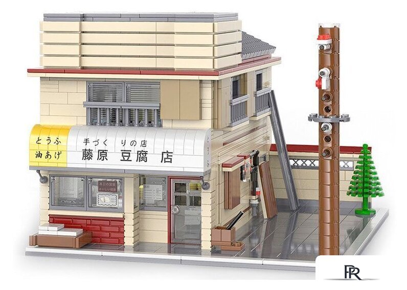 Конструктор CaDa Initial D Fujiwara Tofu Shop C61031W - Изображение №2 — Интернет-магазин ПроЗаказ