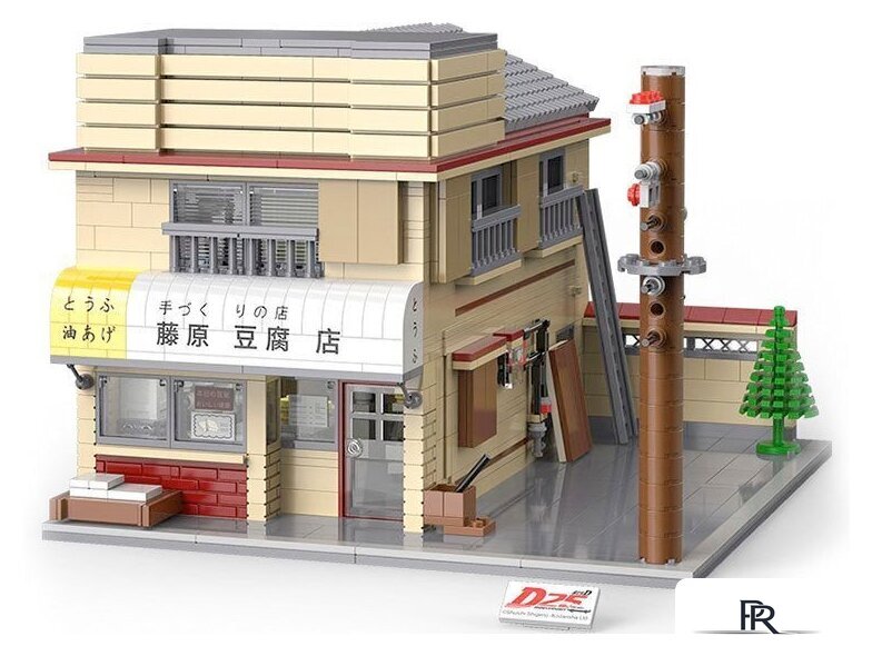 Конструктор CaDa Initial D Fujiwara Tofu Shop C61031W - Изображение №6 — Интернет-магазин ПроЗаказ