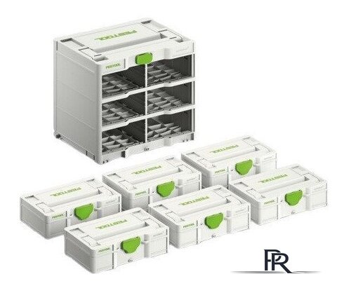 Набор ящиков Festool SYS3-RK/6 M 337-Set 577816 - Изображение №1 — Интернет-магазин ПроЗаказ