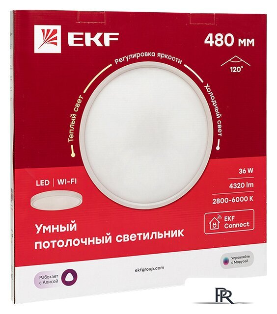 Светодиодная панель EKF 480 мм 36W Connect - Изображение №1 — Интернет-магазин ПроЗаказ