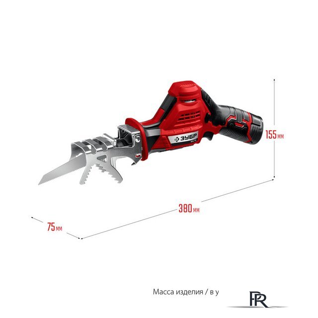 Сабельная пила Зубр Мастер СПЛ-125-21 (с 1-м АКБ) - Изображение №1 — Интернет-магазин ПроЗаказ