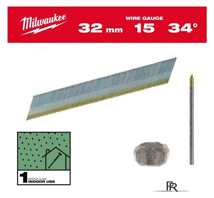 Гвозди для пистолета Milwaukee 4932492574 (4000 шт) - Изображение №1 — Интернет-магазин ПроЗаказ