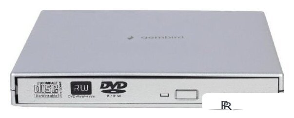 Оптический привод Gembird DVD-USB-02-SV - Изображение №1 — Интернет-магазин ПроЗаказ