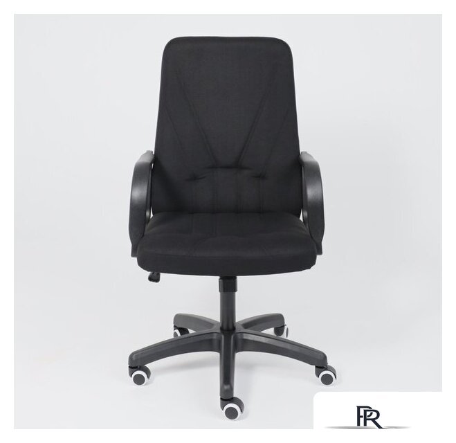 Офисное кресло AksHome Менеджер PL (Leto 70 черная ткань) - Изображение №7 — Интернет-магазин ПроЗаказ