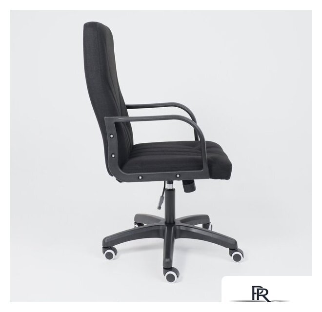 Офисное кресло AksHome Менеджер PL (Leto 70 черная ткань) - Изображение №9 — Интернет-магазин ПроЗаказ