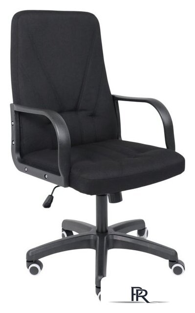 Офисное кресло AksHome Менеджер PL (Leto 70 черная ткань) - Изображение №1 — Интернет-магазин ПроЗаказ