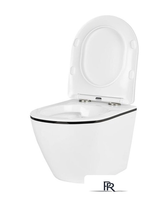 Унитаз подвесной Roxen Antares Black 530110-01B Rimless Soft Close - Изображение №7 — Интернет-магазин ПроЗаказ