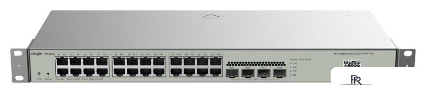 Управляемый коммутатор 2-го уровня Ruijie Networks RG-NBS3100-24GT4SFP-V2 - Изображение №1 — Интернет-магазин ПроЗаказ
