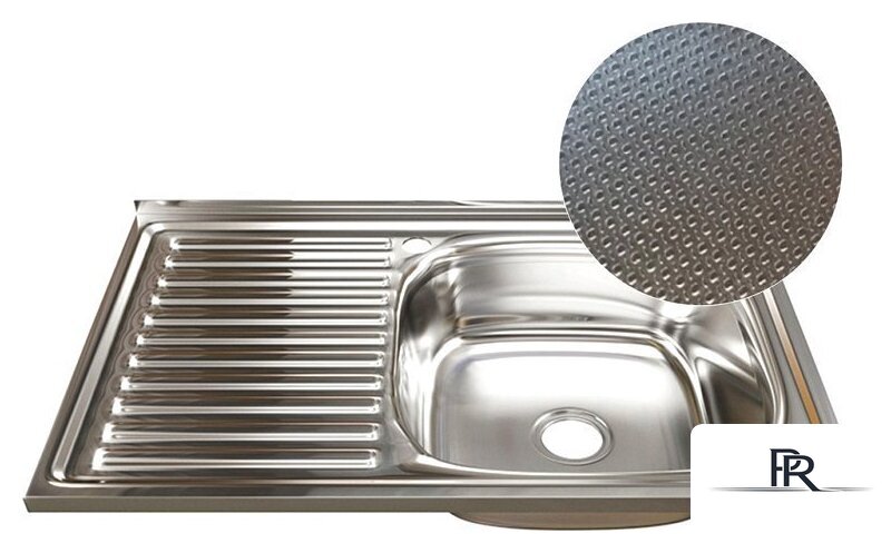 Кухонная мойка Mixline R 555233 (с сифоном) - Изображение №1 — Интернет-магазин ПроЗаказ