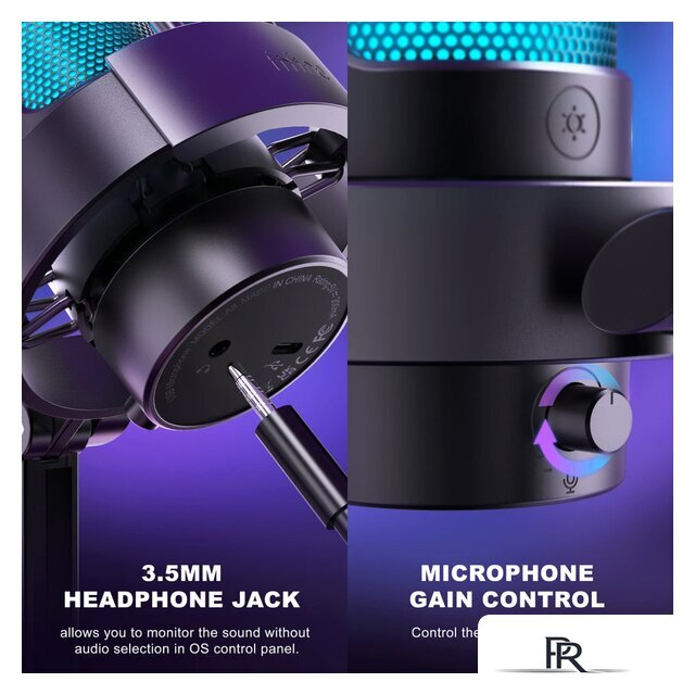 Проводной микрофон FIFINE A8 (черный) - Изображение №2 — Интернет-магазин ПроЗаказ