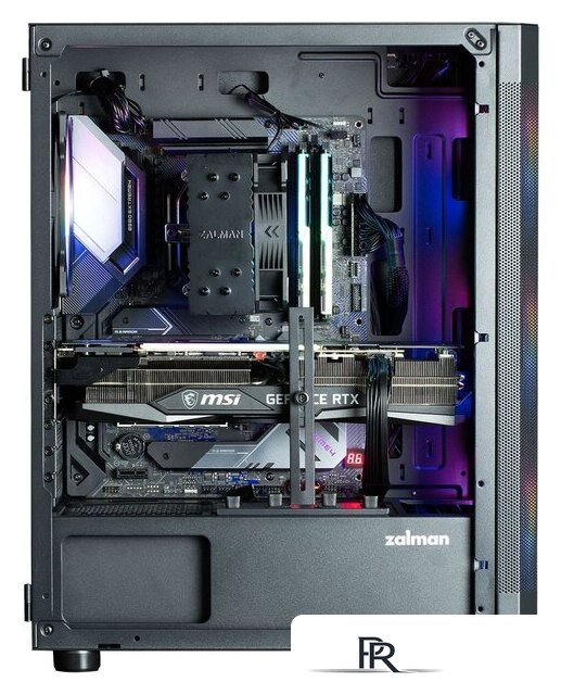 Корпус Zalman i4 TG (черный) - Изображение №5 — Интернет-магазин ПроЗаказ