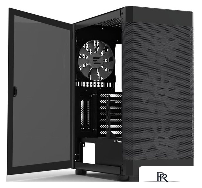 Корпус Zalman i4 TG (черный) - Изображение №6 — Интернет-магазин ПроЗаказ