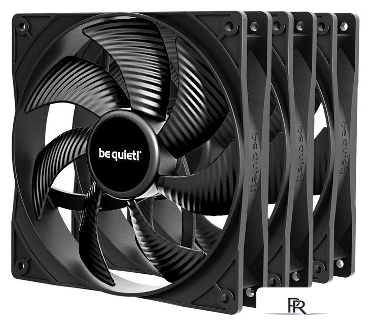 Комплект вентиляторов для корпуса be quiet! Pure Wings 3 140mm PWM BL139 - Изображение №1 — Интернет-магазин ПроЗаказ