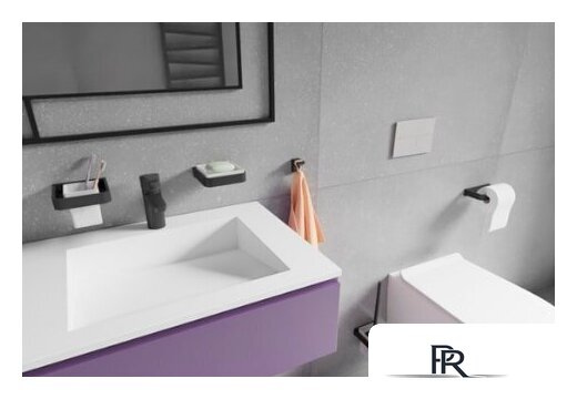 Набор для туалета Rubineta Edela 670115 (черный) - Изображение №13 — Интернет-магазин ПроЗаказ