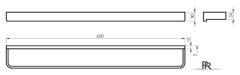 Набор для туалета Rubineta Edela 670115 (черный) - Изображение №3 — Интернет-магазин ПроЗаказ