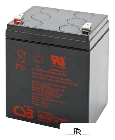 Аккумулятор для ИБП CSB Battery HR1221W F2 (12В/5 А·ч) - Изображение №1 — Интернет-магазин ПроЗаказ
