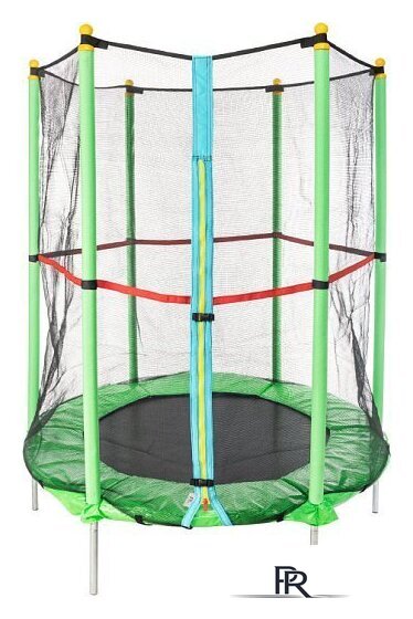 Батут Sundays Acrobat-D140 (зеленый, с сеткой) - Изображение №1 — Интернет-магазин ПроЗаказ