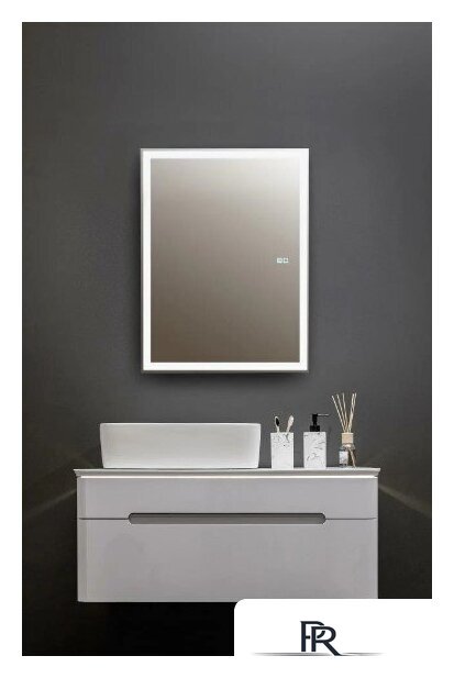  Silver Mirrors Шкаф с зеркалом Киото-2 60 L LED-00002679 - Изображение №3 — Интернет-магазин ПроЗаказ