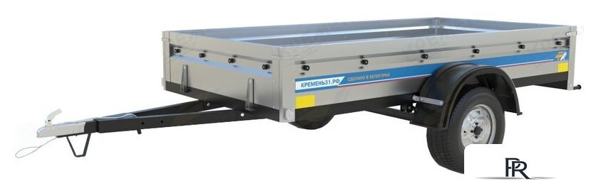 Одноосный прицеп Кремень Стандарт 2.5x1.3x0.5 - Изображение №1 — Интернет-магазин ПроЗаказ