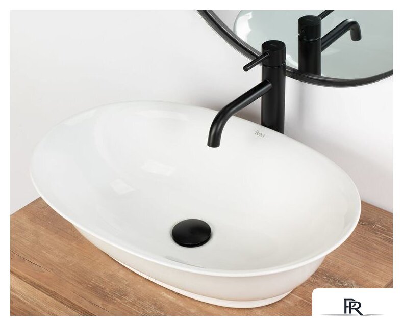 Умывальник Rea Roma (белый) - Изображение №4 — Интернет-магазин ПроЗаказ