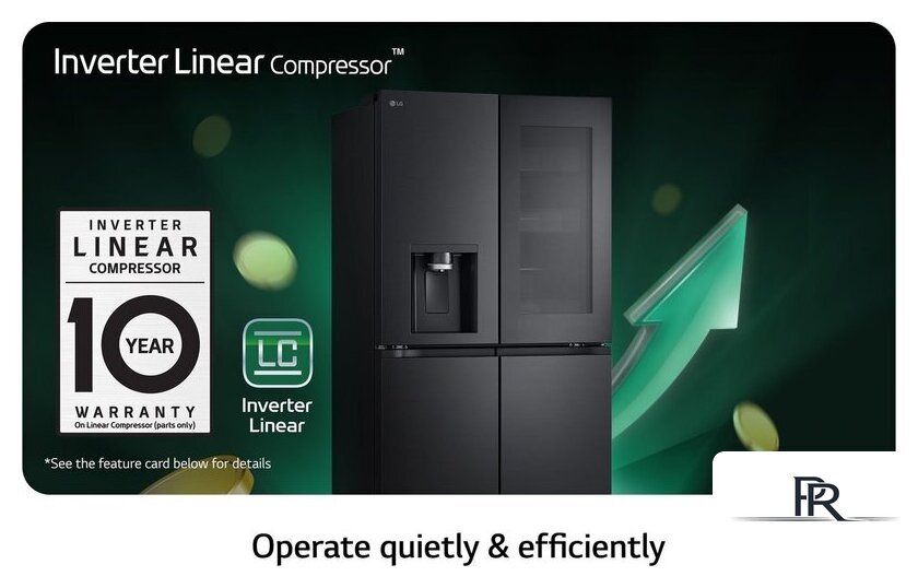 Четырёхдверный холодильник LG DoorCooling+ InstaView GMG960EVJE - Изображение №12 — Интернет-магазин ПроЗаказ