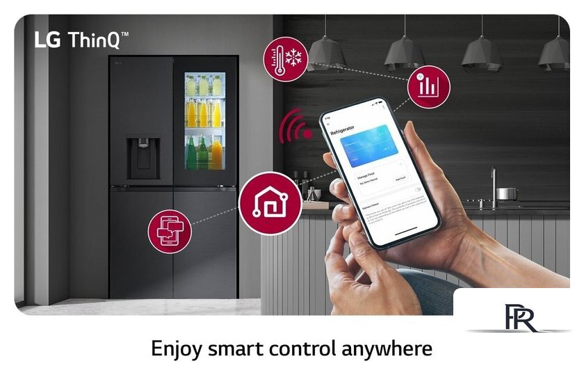 Четырёхдверный холодильник LG DoorCooling+ InstaView GMG960EVJE - Изображение №11 — Интернет-магазин ПроЗаказ