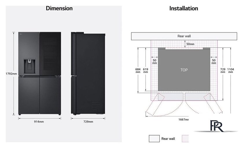 Четырёхдверный холодильник LG DoorCooling+ InstaView GMG960EVJE - Изображение №16 — Интернет-магазин ПроЗаказ
