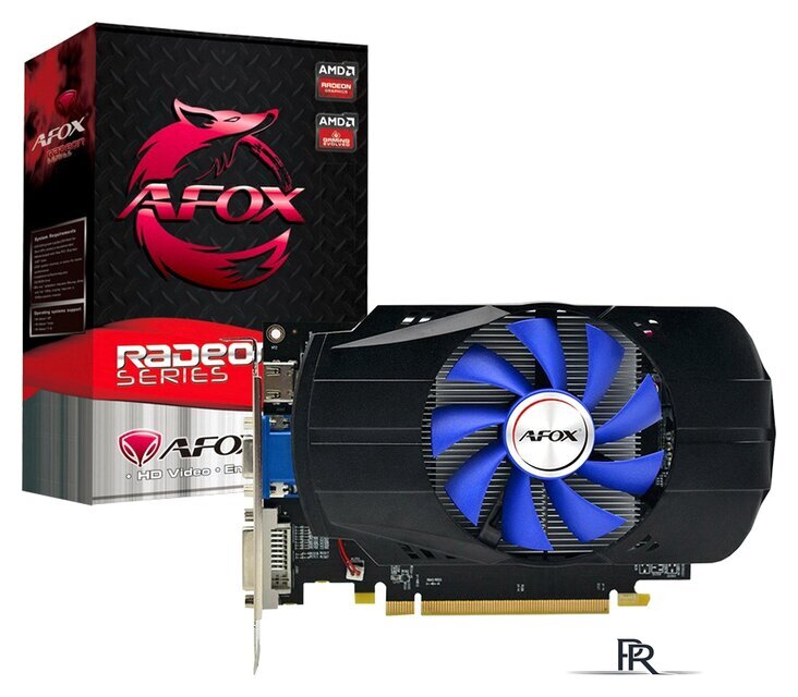 Видеокарта AFOX Radeon R7 350 2GB GDDR5 AFR7350-2048D5H4-V3 - Изображение №1 — Интернет-магазин ПроЗаказ