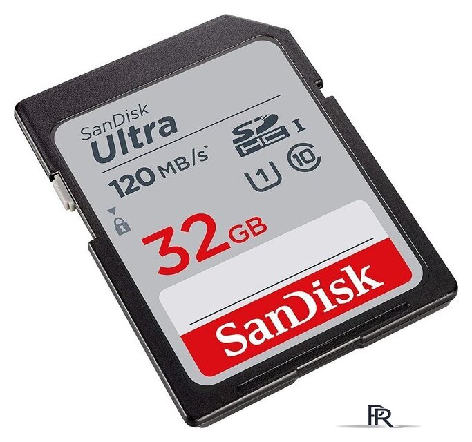Карта памяти SanDisk Ultra SDHC SDSDUN4-032G-GN6IN 32GB - Изображение №2 — Интернет-магазин ПроЗаказ