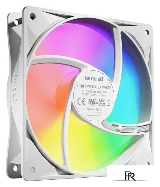 Комплект вентиляторов для корпуса be quiet! Light Wings LX 120mm 3-Pack BL122 - Изображение №4 — Интернет-магазин ПроЗаказ