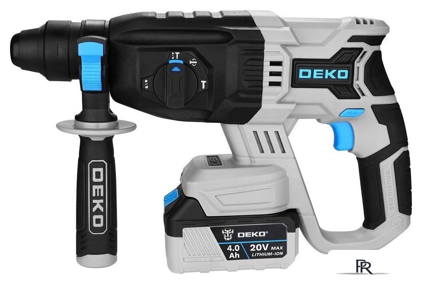 Перфоратор Deko ZKCH20 084-1042 (с 2-мя АКБ, кейс) - Изображение №3 — Интернет-магазин ПроЗаказ