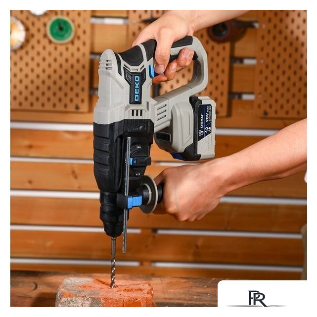 Перфоратор Deko ZKCH20 084-1042 (с 2-мя АКБ, кейс) - Изображение №6 — Интернет-магазин ПроЗаказ