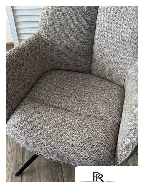 Стул с подлокотниками M-City Pontus 626M05484 (KN01-03 серыйBZ1046-02 темно-серыйчерный) - Изображение №6 — Интернет-магазин ПроЗаказ