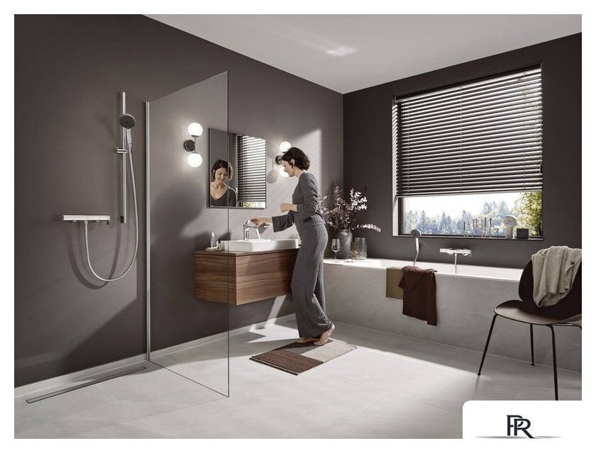 Душевая лейка Hansgrohe Pulsify Select 105 3jet Activation 24100000 (хром) - Изображение №4 — Интернет-магазин ПроЗаказ