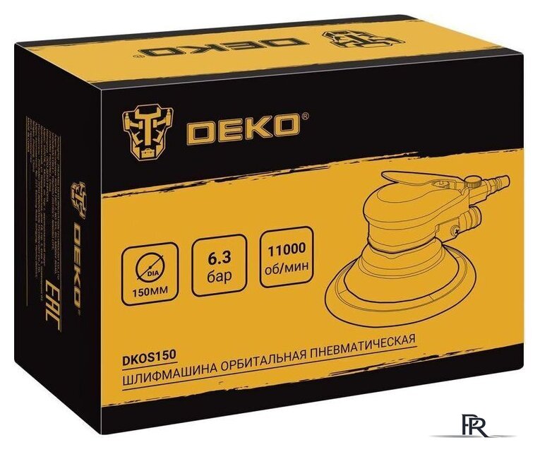 Пневмошлифмашина Deko DKOS150 063-4382 - Изображение №10 — Интернет-магазин ПроЗаказ