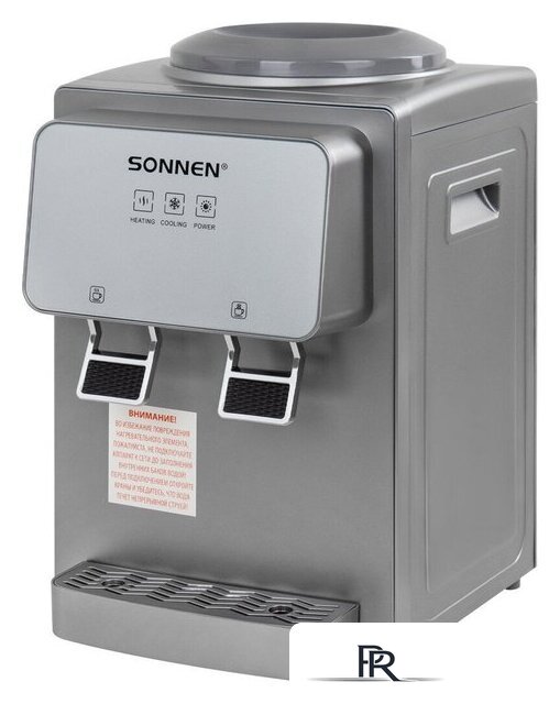 Кулер для воды Sonnen TSE-02GP 455745 (серебристый) - Изображение №1 — Интернет-магазин ПроЗаказ