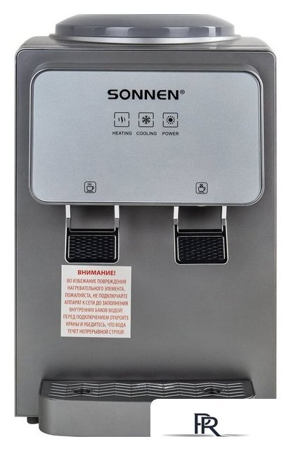 Кулер для воды Sonnen TSE-02GP 455745 (серебристый) - Изображение №10 — Интернет-магазин ПроЗаказ
