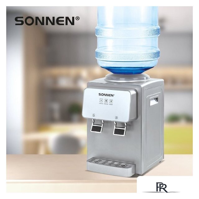 Кулер для воды Sonnen TSE-02GP 455745 (серебристый) - Изображение №7 — Интернет-магазин ПроЗаказ
