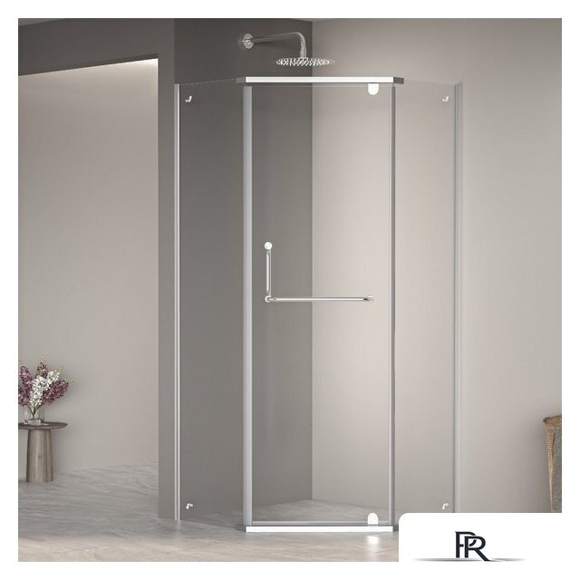 Душевой уголок RGW PA-081 35088122-11 120x120 (хром/прозрачное стекло) - Изображение №1 — Интернет-магазин ПроЗаказ