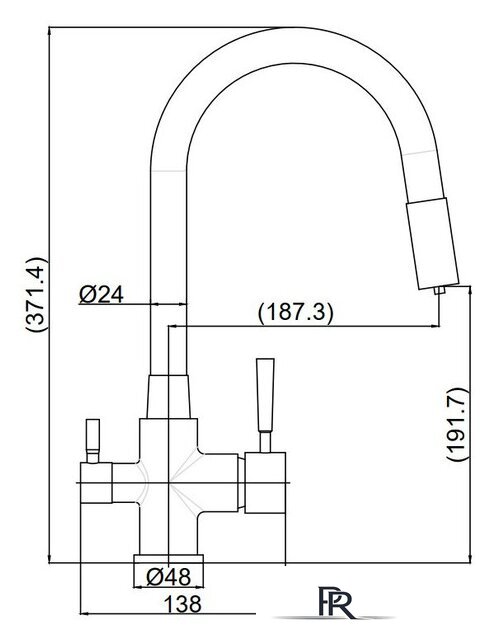 Смеситель Maxonor Pure Life PL4461-8 - Изображение №13 — Интернет-магазин ПроЗаказ
