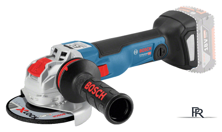 Угловая шлифмашина Bosch GWX 18V-10 C Professional 06017B0200 (без АКБ, кейс) - Изображение №1 — Интернет-магазин ПроЗаказ