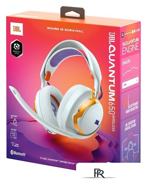 Наушники JBL Quantum 650 (бирюзовый) - Изображение №10 — Интернет-магазин ПроЗаказ