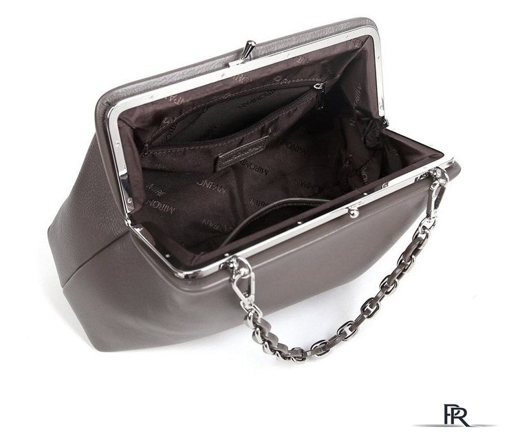 Женская сумка Mironpan 63014 (темно-серый) - Изображение №4 — Интернет-магазин ПроЗаказ