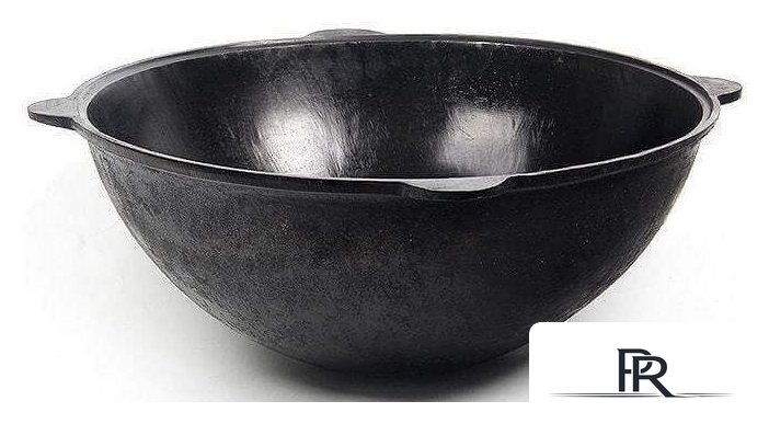 Казан Chugun Invest Узбекский с алюминиевой крышкой (12 л, плоское дно) - Изображение №3 — Интернет-магазин ПроЗаказ